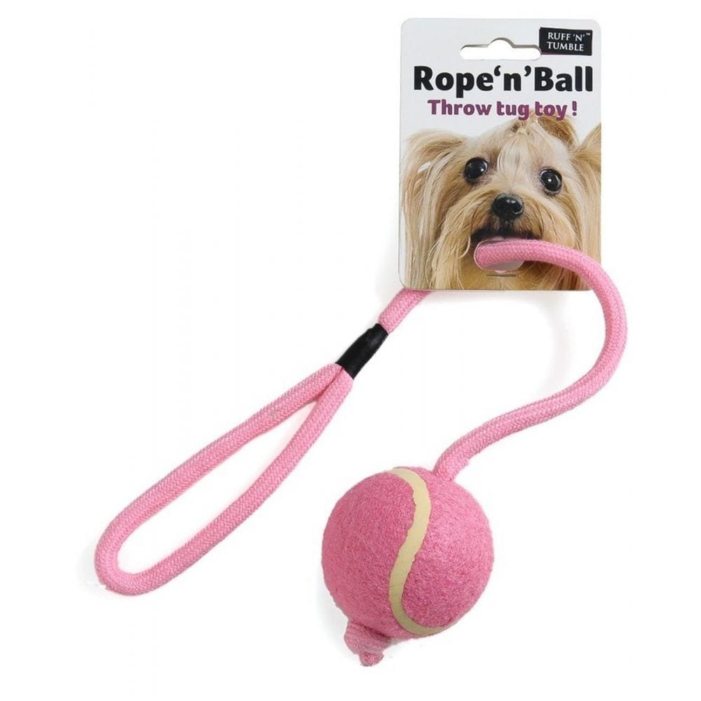 Ruff 'N' Tumble Rope 'N' Ball Throw Tug Toy