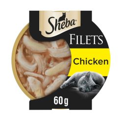 SHEBA Fillets with Chicken in Gravy - 60g, case of 32