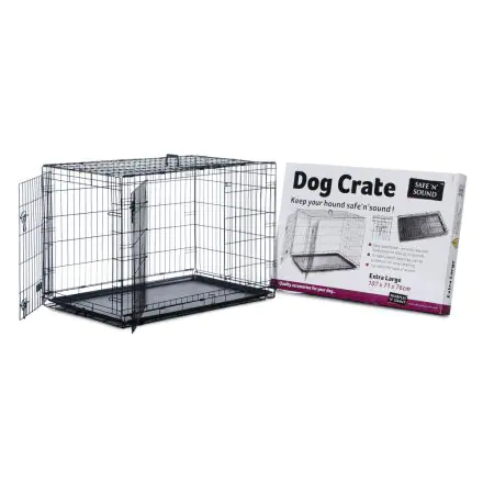 Buy Safe N Sound Dog Crate 2 Door Extra Large Save with Heart Pet Supplies Free Same Day Local Delivery