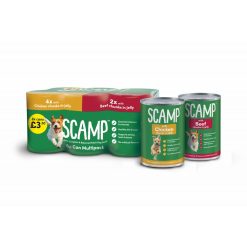 Scamp Mix Chunks in Jelly 6 pack PM£3.50 - 400g