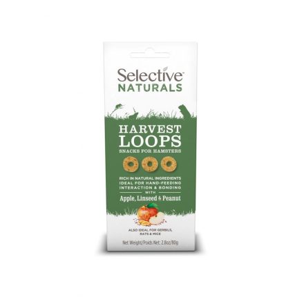 Selective Naturals Harvest Loops - 80g, case of 4