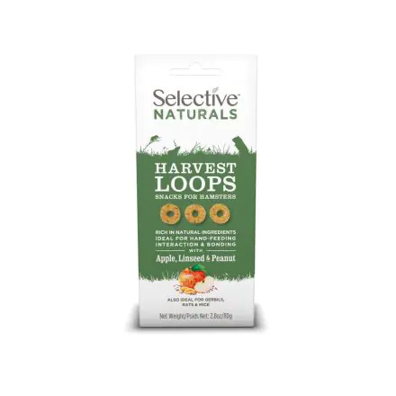 Selective Naturals Harvest Loops - 80g, case of 4