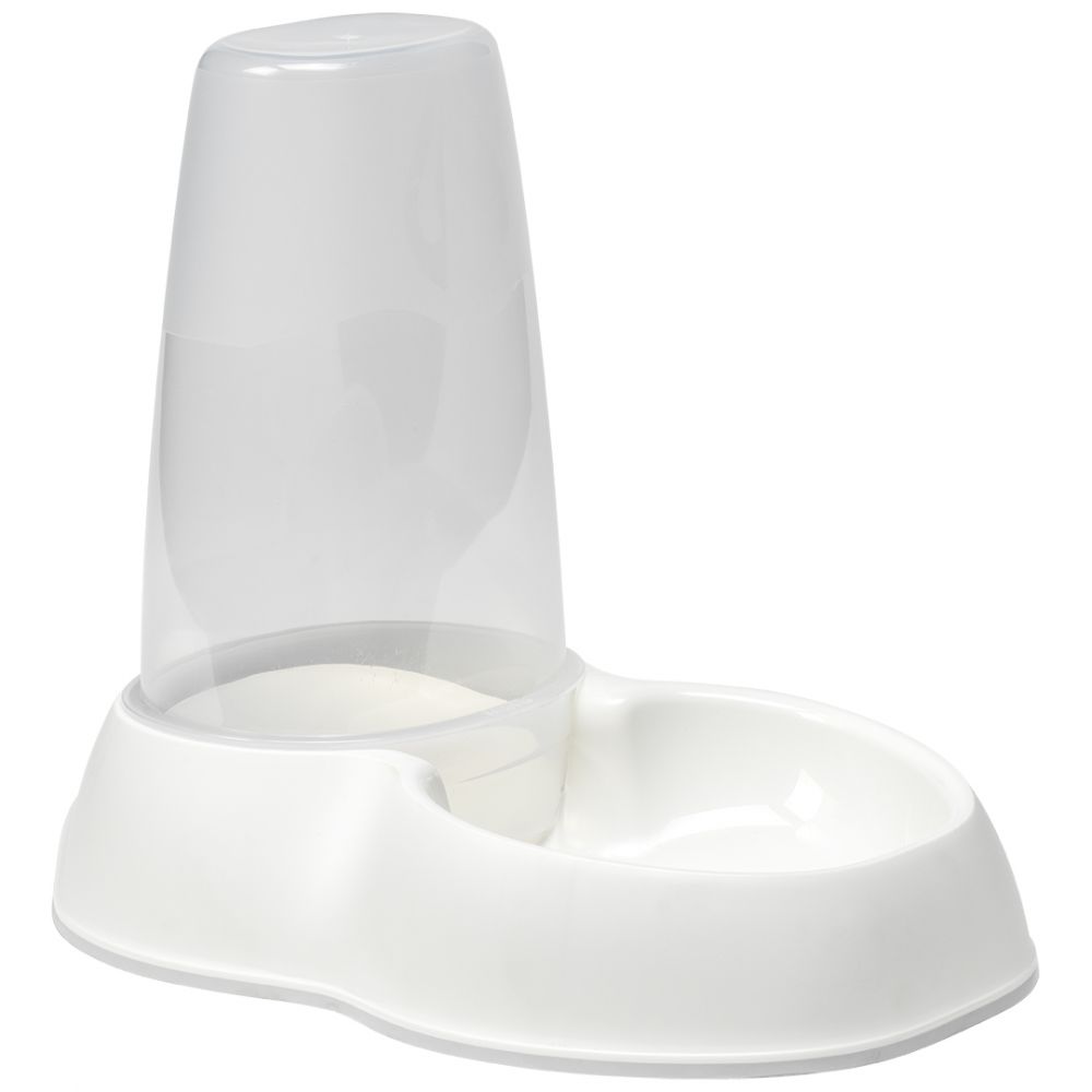 Sensiflo - Food or Water Dispenser Soft White - 1.5 litres