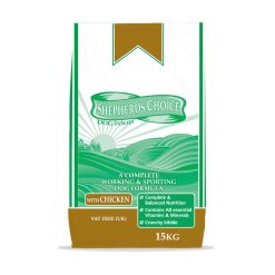 Shephers Choice Working Dog Chicken - 15kg