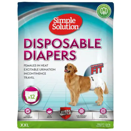 Simple Solution Disposable Diapers XXLarge - XXL