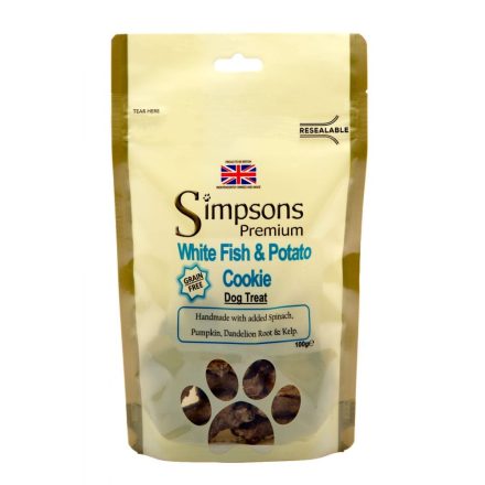 Simpsons Treat Fish & Potato - 100g