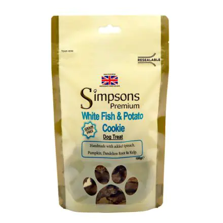 Simpsons Treat Fish & Potato - 100g