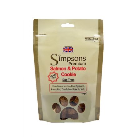 Simpsons Treat Salmon & Potato - 100g