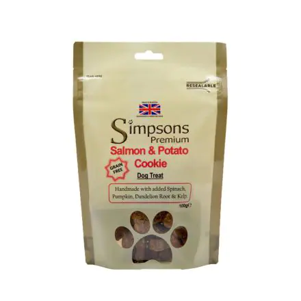 Simpsons Treat Salmon & Potato - 100g