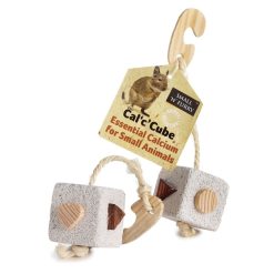 Small 'N' Furry Cal 'C' Cube Pumice Toy