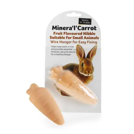 Small 'N' Furry Minera 'L' Carrot - 12cm