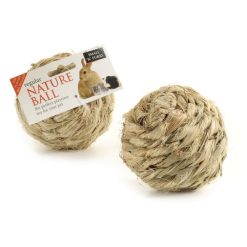 Small 'N' Furry Nature Ball With Bell Medium - 3 inches