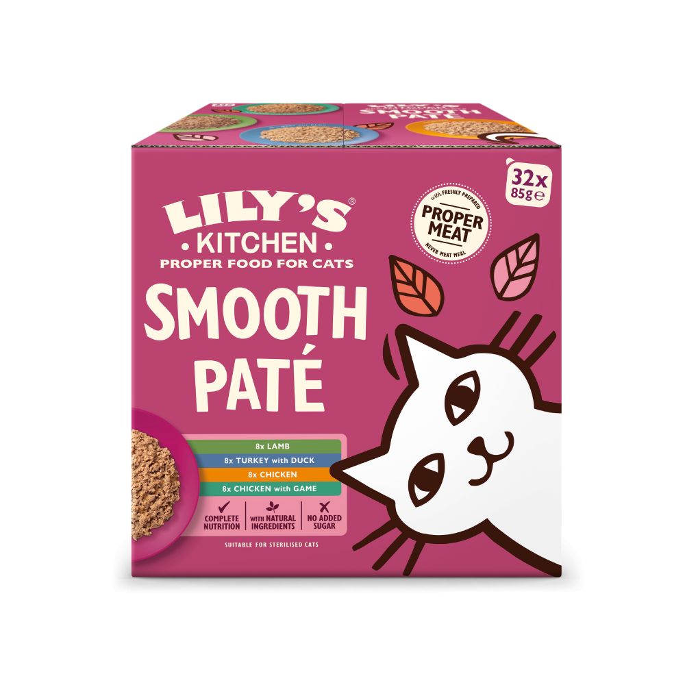 Smooth Paté Selection Multipack for Cats 32pk - 85g