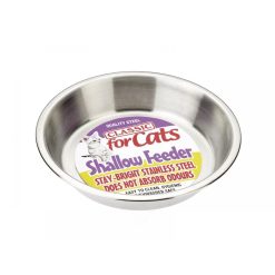 Stainless Steel Shallow Dish - 6 inches