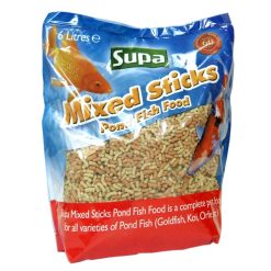 Supa Mixed Pond Sticks - 6 litres