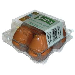 Supa Rubber Nest Eggs Hen - 4s