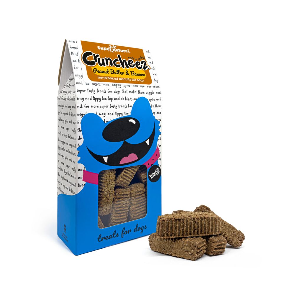 SuperNature Cruncheez Peanut Butter & Banana - 250g