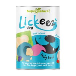 SuperNature Lickeez Mix Dog Beef - 290g