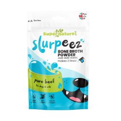 SuperNature Slurpeez Bone Broth Powder Beef - 60g
