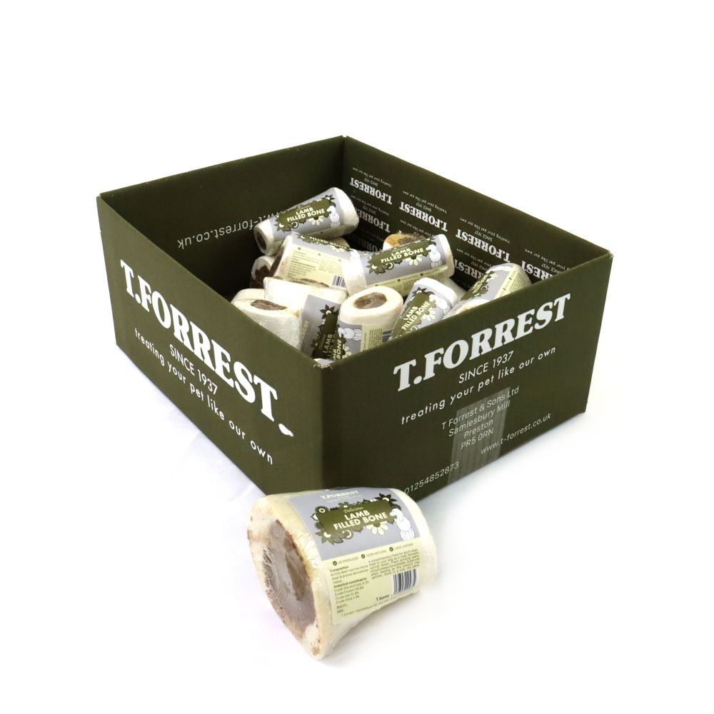 T. Forrest Filled Bone Lamb - p/ pack, case of 15