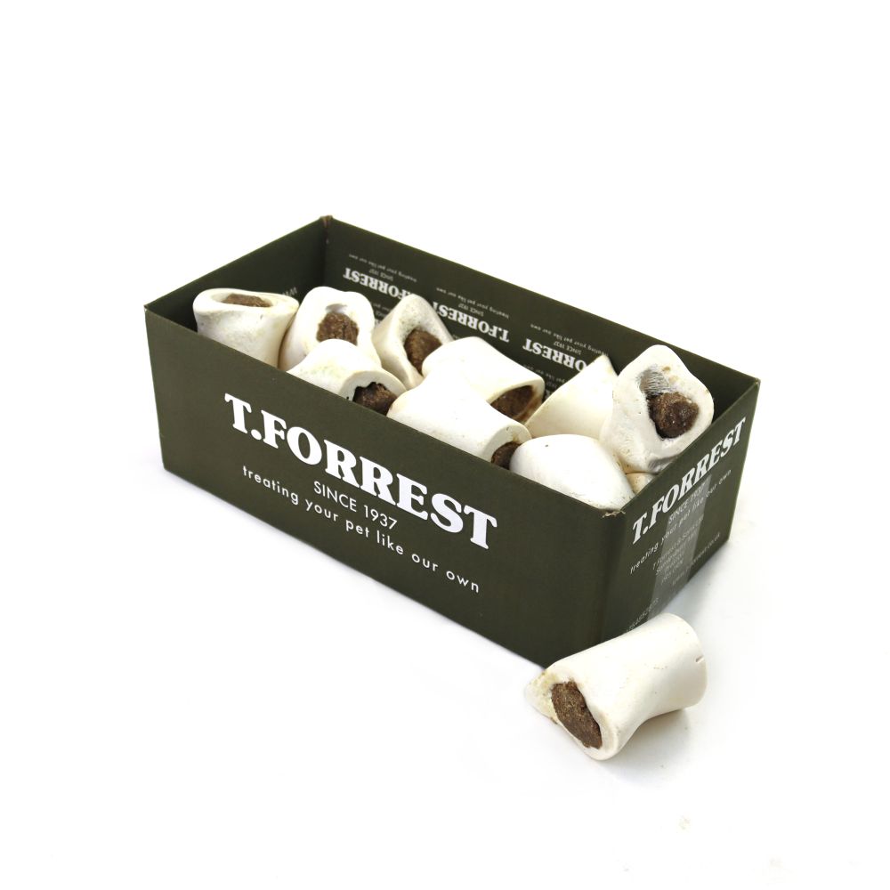 T. Forrest & Sons Mini Meat Filled Bone - bulk, case of 20