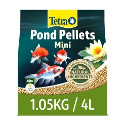 Tetra Pond Fish Food Mini Pellets 1.05kg - 4 litres