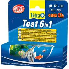 Tetra Test 6in1 Aquarium Test Strips - 6in1 25tests
