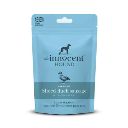 The Innocent Hound Sliced Duck Sausages with Cranberry - 70g