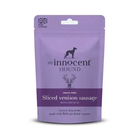 The Innocent Hound Sliced Venison Sausages with Potato - 70g