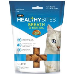 VETIQ Breath & Dental Cat Treats - 65g