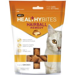 VETIQ Hairball Remedy Cat Treats - 65g