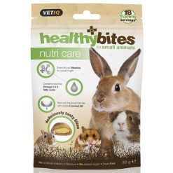 VETIQ Healthy Bites Nutri Care Small animal Treats - 30g