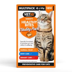 VETIQ Healthy Bites Vitality Cat 4x65g - 65g
