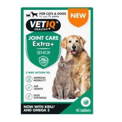 VETIQ Joint Care Extra + Senior Dogs & Cats - 45tabs