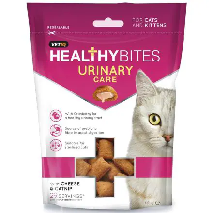 VETIQ Urinary Care Cat Treats - 65g