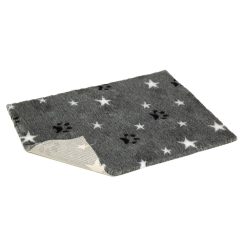 Vetbed Roll Grey Star & Paw - 10mx75cm