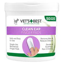 Vet's Best Ear Cleaning Finger Pads - 50s