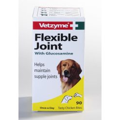 Vetzyme Flexible Joint With Glucosamine Tablets Various Sizes