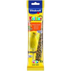 Vitakraft Canary Stick Honey 58g - 2 pack 21104, case of 7