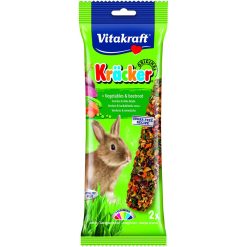 Vitakraft Rabbit Kräcker Vegetables & Beetroot - 2 pack 25746, case of 5