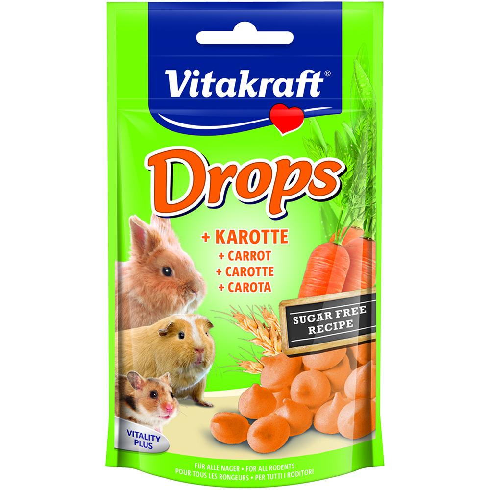 Buy Vitakraft Small Animal Drops Carrot - 75g 25788, case of 9 | Save with Heart Pet Supplies | Free Same Day Local Delivery Buy Vitakraft Small Animal Drops Carrot - 75g 25788, case of 9 | Save with Heart Pet Supplies | Free Same Day Local Delivery