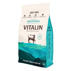 Vitalin Adult Dog Pork with Apple Various Sizes