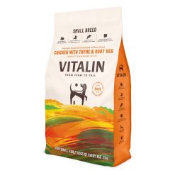 Vitalin Adult Small Breed Chicken with Thyme & Veg - 2kg