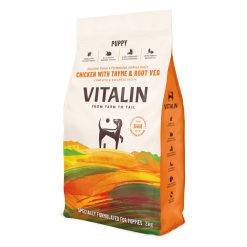 Vitalin Puppy Chicken with Thyme & Root Veg Various Sizes