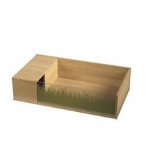 Viva Tortoise Table Oak - 90x45x21.5cm