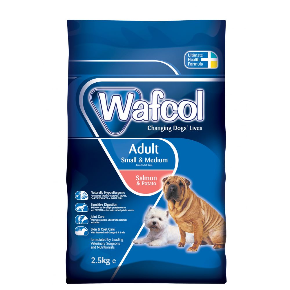 Wafcol Adult Salmon & Potato Small/Medium