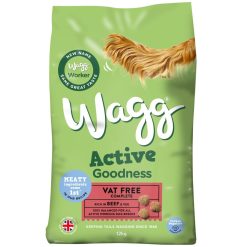 Wagg Active G/ness Beef - 12kg