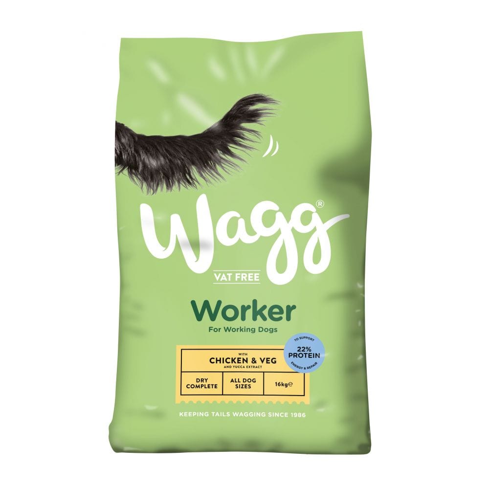 Wagg Worker Chicken - 16kg