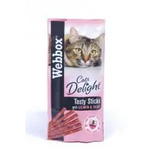 Webbox Cats Delight Salmon & Trout - 6 pack, case of 12