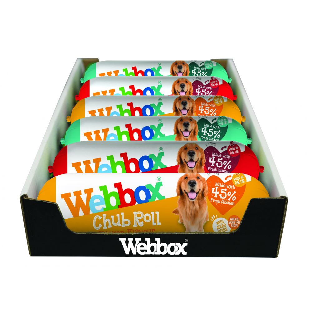 Webbox Chub Assorted 6/5 - 720g, case of 6